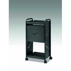 White and anthracite wax cart