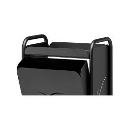White and anthracite wax cart