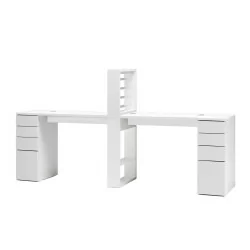 VICTORY NAILS TABLE with double shelf and dispay stand