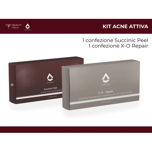 Kit Acne Attiva: Succinic Peel + X-O Repair