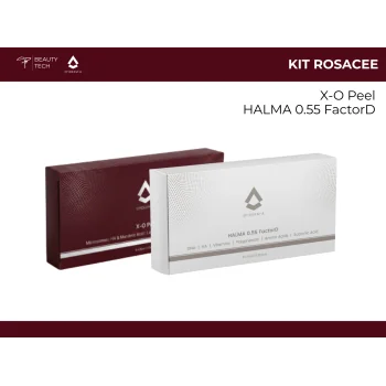 Kit Rosacee: X-O Peel + Halma 0.55 FactorD