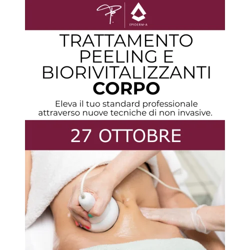 copy of Corso di Formazione Peeling e Biorivitalizzanti Viso Epiderma