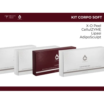 Kit Corpo Soft: X-O Peel, CellulZYME, Lipasi, AdipoSculpt